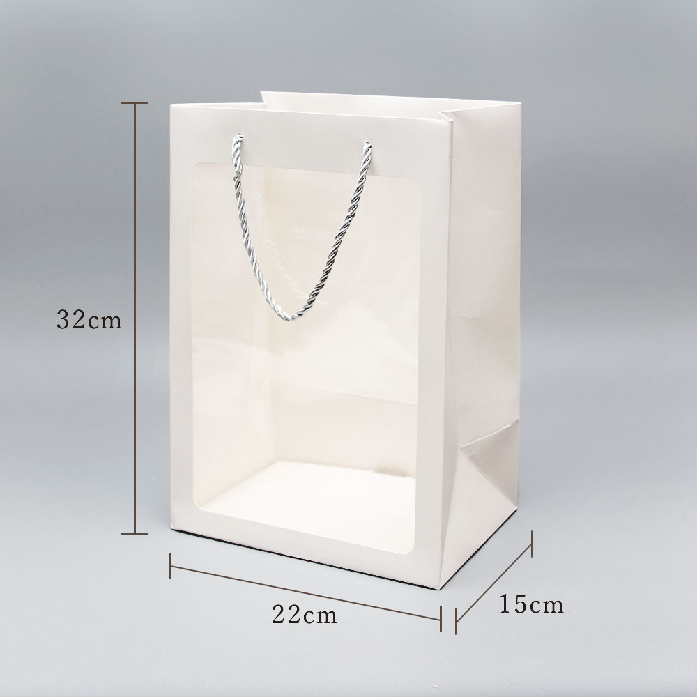 { hand made material } the same day shipping window attaching gift paper bag A parts arrangement corsage wrapping craft gift present 