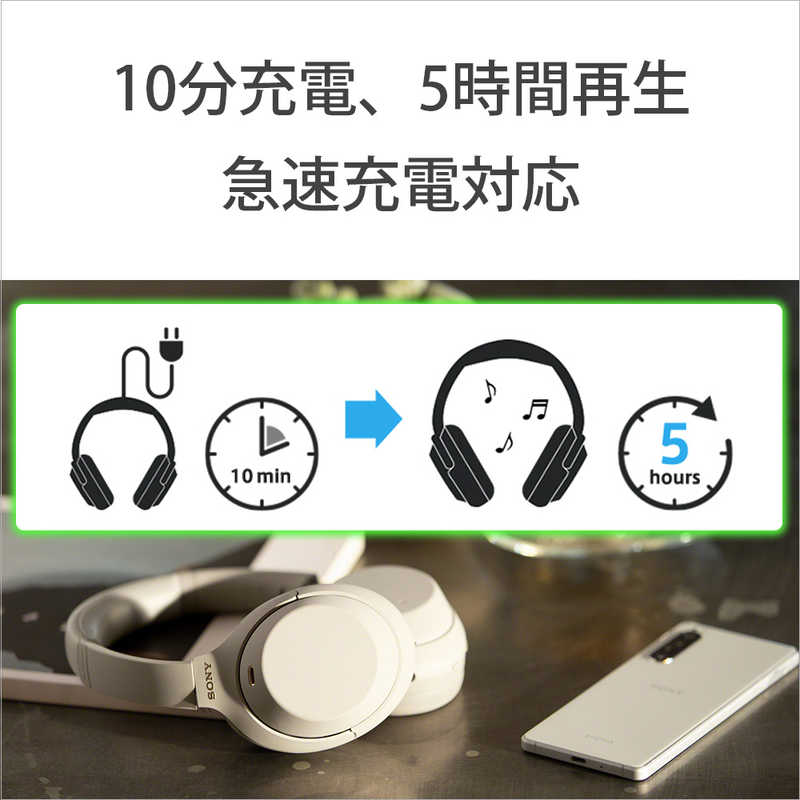  Sony SONY wireless headphone noise cancel ring correspondence remote control * Mike correspondence platinum silver WH-1000XM4SM