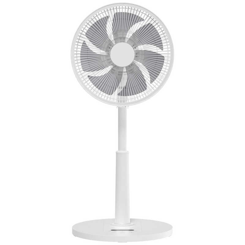 山善 30cm DC リビング扇風機 （温度センサー搭載） RLX-SAP030 ホワイト 扇風機本体の商品画像