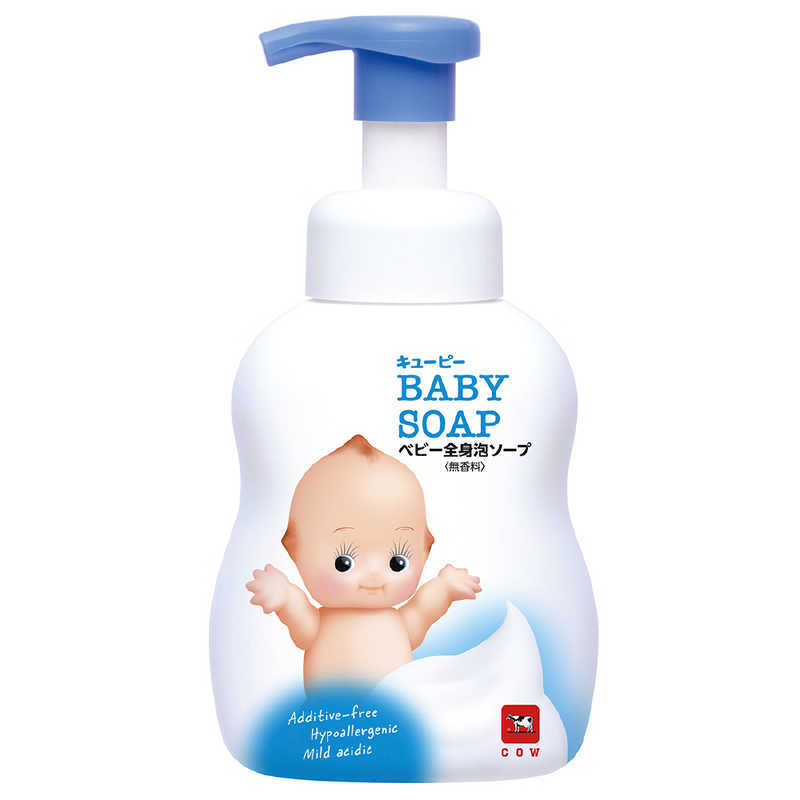  milk soap [ kewpie doll ] whole body baby soap ( foam type ) pump 400ml( baby soap )