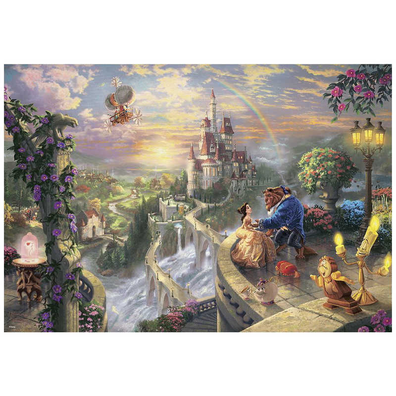 ジグソーパズル Beauty and the Beast Falling in Love 1000ピース 51x73.5cm D-1000-487の商品画像