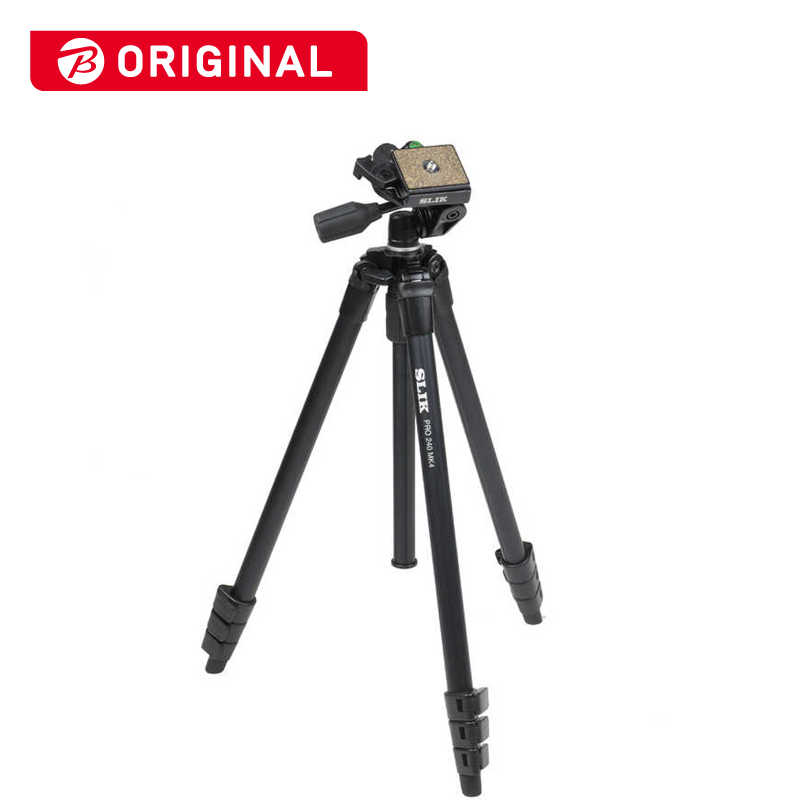 スリック ビックカメラグループオリジナル スリック 4段三脚 Pro240 Mk4 アルミ 3way雲台付き カメラ用三脚 最安値 価格比較 Yahoo ショッピング 口コミ 評判からも探せる