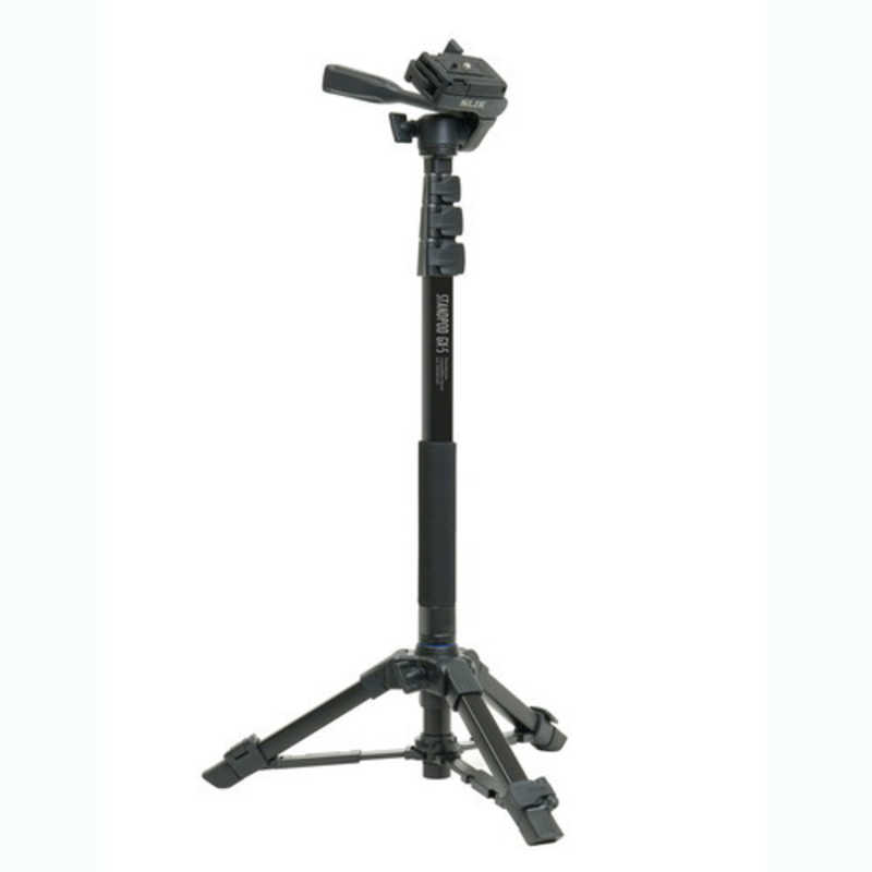  abrasion k one leg stand Pod GX-S [ independent type /4 step /3WAY platform / aluminium ] GX-S