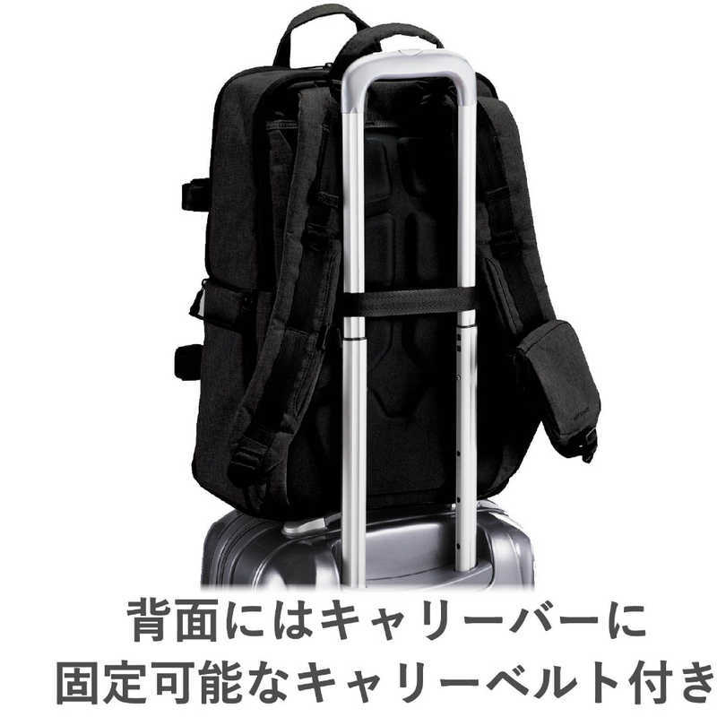  Elecom ELECOM off toco 2STYLE casual camera bag backpack high grade L size DGB-S037BK