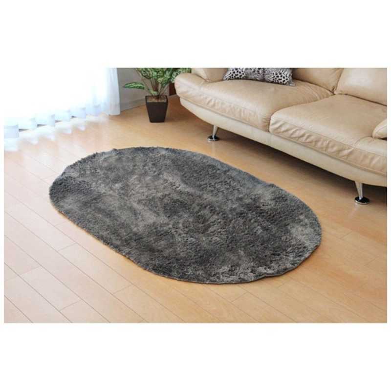楕円 100×150cm / グレー