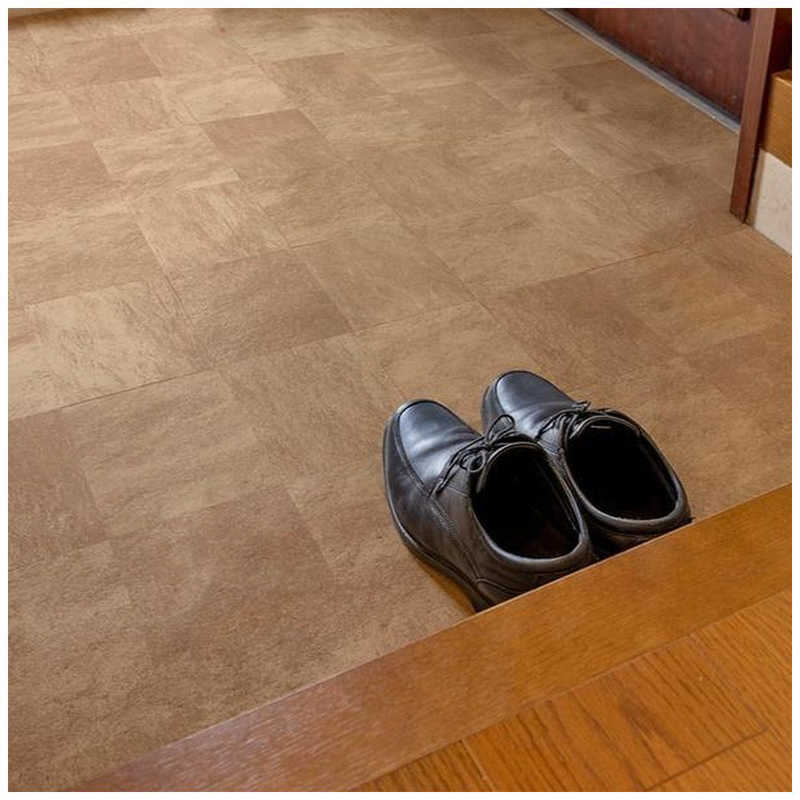 屋内外兼用床材 玄関模様替えシート 91.5×150cm GIOF-1021 ベージュの商品画像