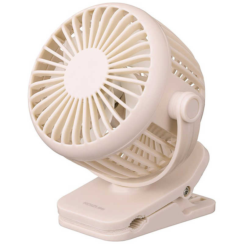  Koizumi KOIZUMI 2WAY clip fan pink beige KFF-0648/C