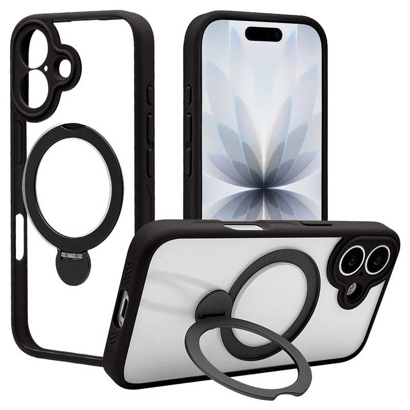 ラスタバナナ iPhone17 ZEROSAFE Shaft ハイブリッドケース 8894IP5AZSBK（ブラック） iPhone用ケースの商品画像