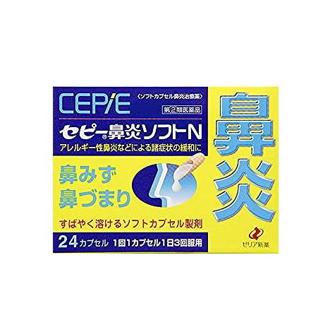 [ no. (2) kind pharmaceutical preparation ]sepi- rhinitis soft N 24 Capsule 