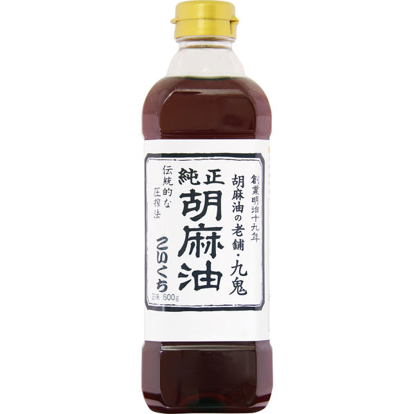 かどやの純正ごま油(600g)×８本(濃口１本含)