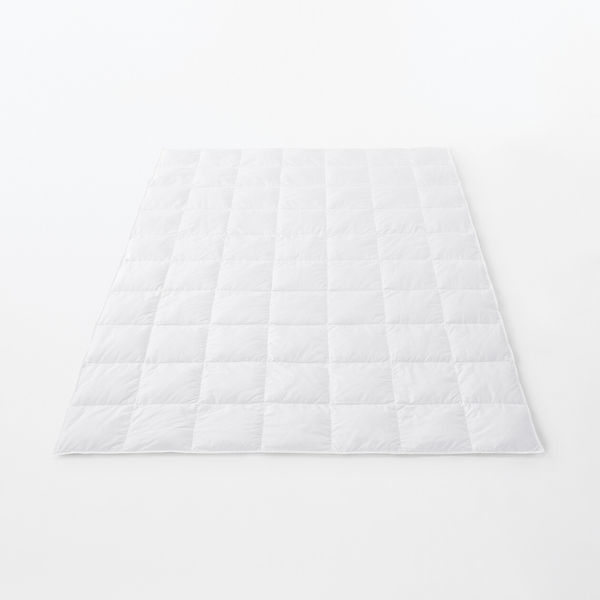 無印良品 防ダニ 羽毛薄掛ふとん S 150×210cm 良品計画 掛け布団の商品画像