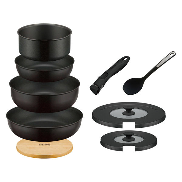 サーモス 取っ手のとれるフライパン9点セットba Ksb 9a Bk 鍋 フライパンセット 最安値 価格比較 Yahoo ショッピング 口コミ 評判からも探せる
