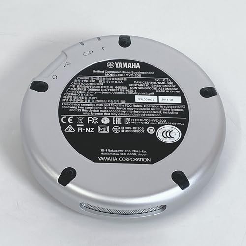  Yamaha (YAMAHA) Uni faido коммуникация динамик phone USB/Bluetooth соответствует черный YVC-200B