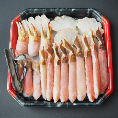 fu.... tax north see city raw cold book@ snow crab set 1.6kg (800g×2 pack,. cloth including in a package ) north see city processing 4~5 portion 