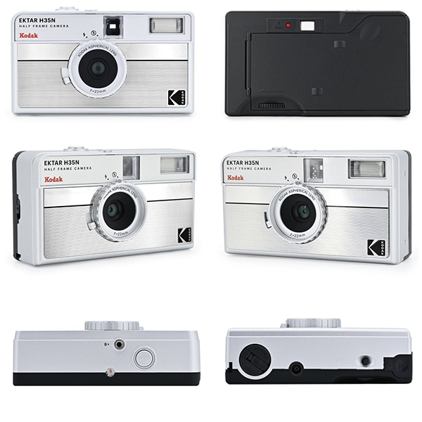  половина размер пленочный фотоаппарат EKTAR H35N Half Frame Camera все 6 цвет & плёнка Gold 200 135 36 листов ..& батарея комплект Kodak бесплатная доставка 