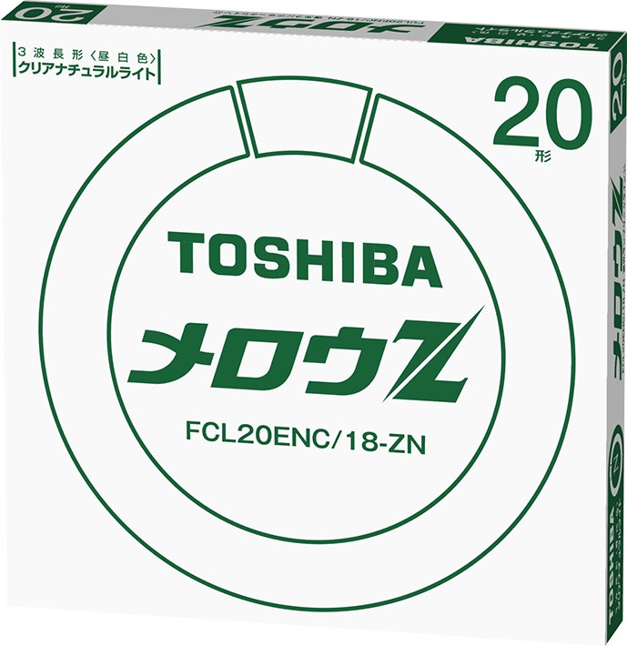 TOSHIBA FCL20ENC/18-ZN 蛍光灯 10個入り 3箱 商品詳細：FCL20ENC/18-ZN | 商品情報検索（商品データベース