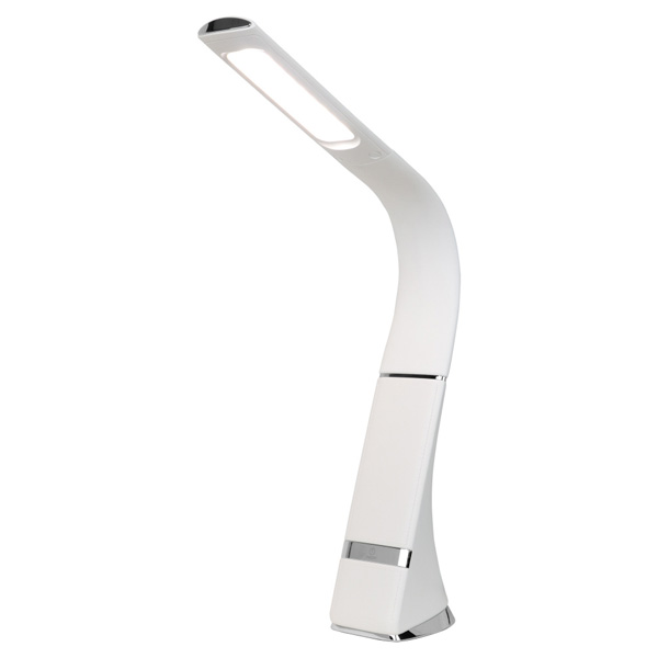 zepi-ru настольная лампа белый DLS-H1008-WH [LED]