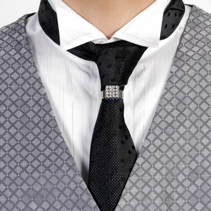 ループタイ ネクタイリング チーフリング スカーフリング ブルートパーズ