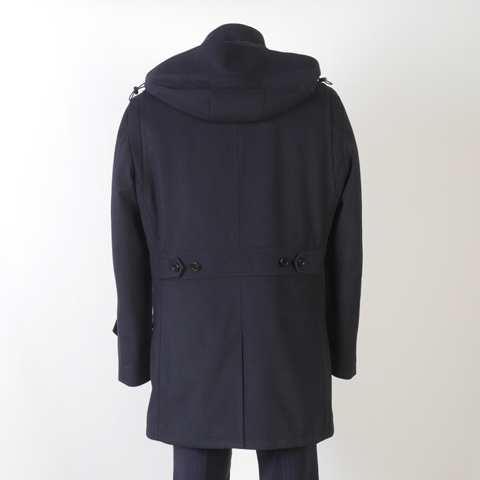 極美品　セオリー　フード付き　スタンドカラーコート S M L LL 3L スタンドカラー フード付き コート メンズ多機能性 特殊