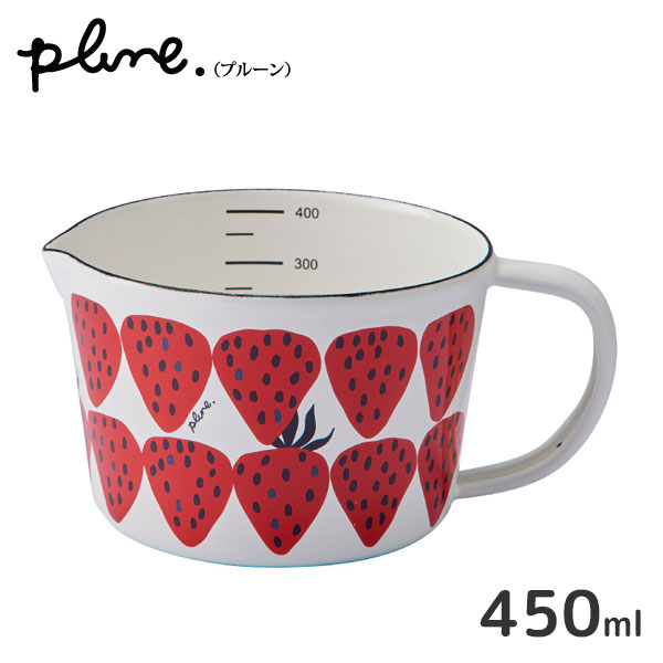 Plune. ホーローメジャーカップ・S「あかいちご」MC-603の商品画像