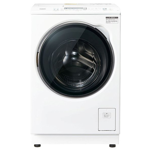 AQUA ドラム式洗濯乾燥機 左開き AQW-DXS12A-L（W） （ホワイト） まっ