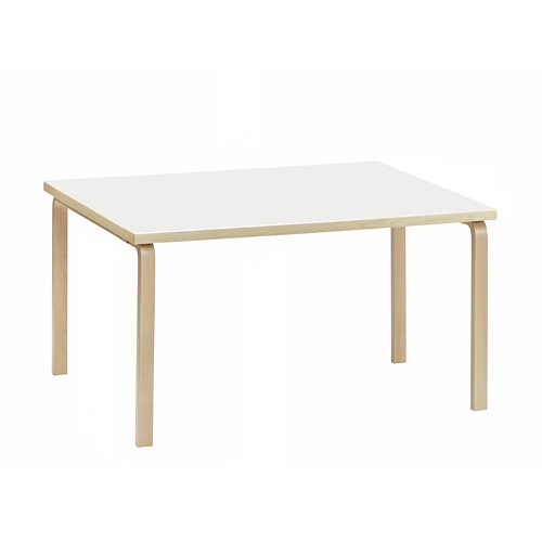 アルテック 82B テーブル W1350×D850×H720mm アルヴァ・アアルト ホワイトラミネート色 ダイニングテーブルの商品画像