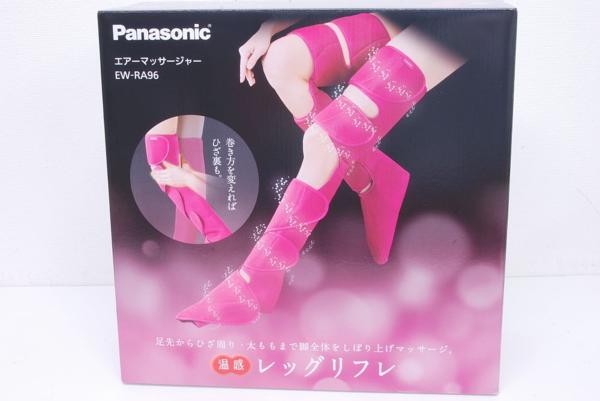 パナソニック エアーマッサージャー レッグリフレ EW-RA96-P