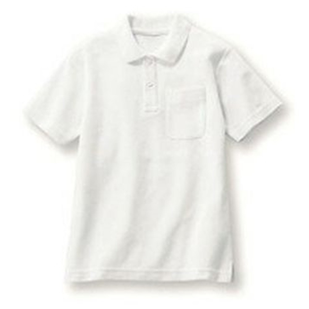  Bayley белый цвет *.. рубашка-поло ( короткий рукав )130cm VR1200-130