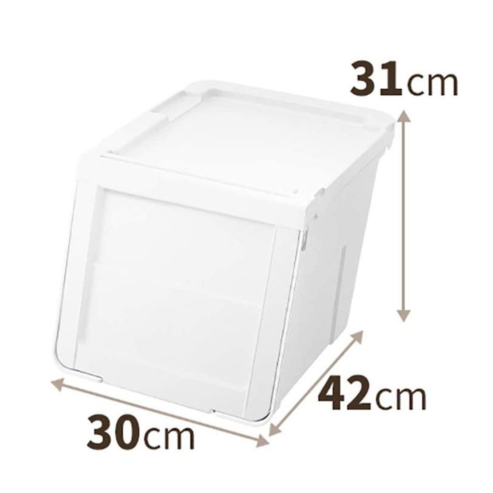 無印良品 【まとめ買いセット】やわらかポリエチレンケース・中 6個