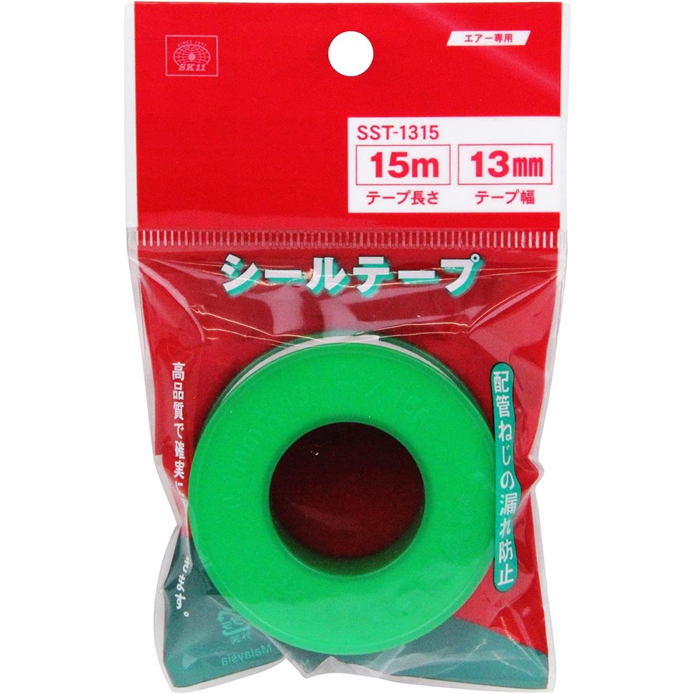 SK11 seal tape 15m volume [ faucet installation repair piping screw leak cease ] SST-1315