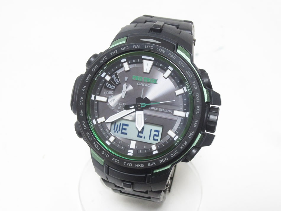 CASIO PRO TREK PRW-6100FC-1JF PRO TREK メンズ腕時計 - 最安値・価格