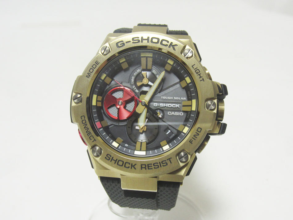 CASIO G-SHOCK G-STEEL GST-B100RH-1AJR G-SHOCK G-STEEL メンズ腕時計