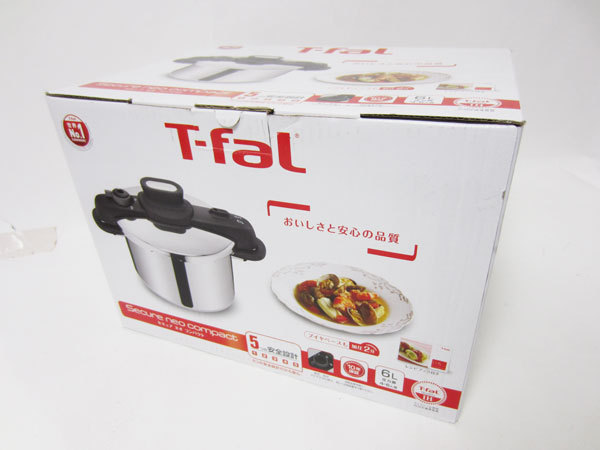 T-fal ティファール 片手圧力鍋 セキュア ネオ 6L P3530732 セキュア ネオ 圧力鍋の商品画像