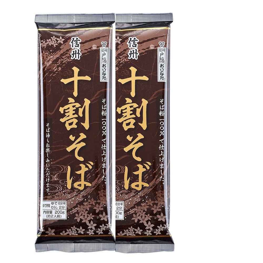おびなた 十割そば 200g×10個の商品画像