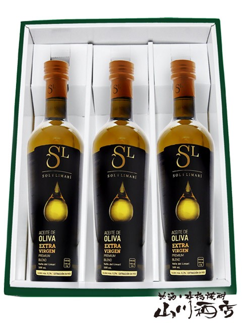 ソル・デル・リマリ エクストラヴァージンオリーヴオイル 500ml×3の商品画像