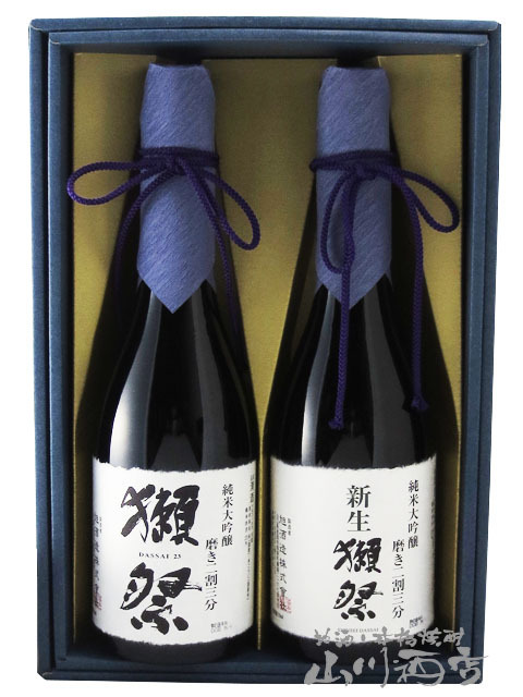 新生獺祭 純米大吟醸 磨き二割三分 ＆ 獺祭 純米大吟醸 磨き二割三分 セット 1ケースの商品画像