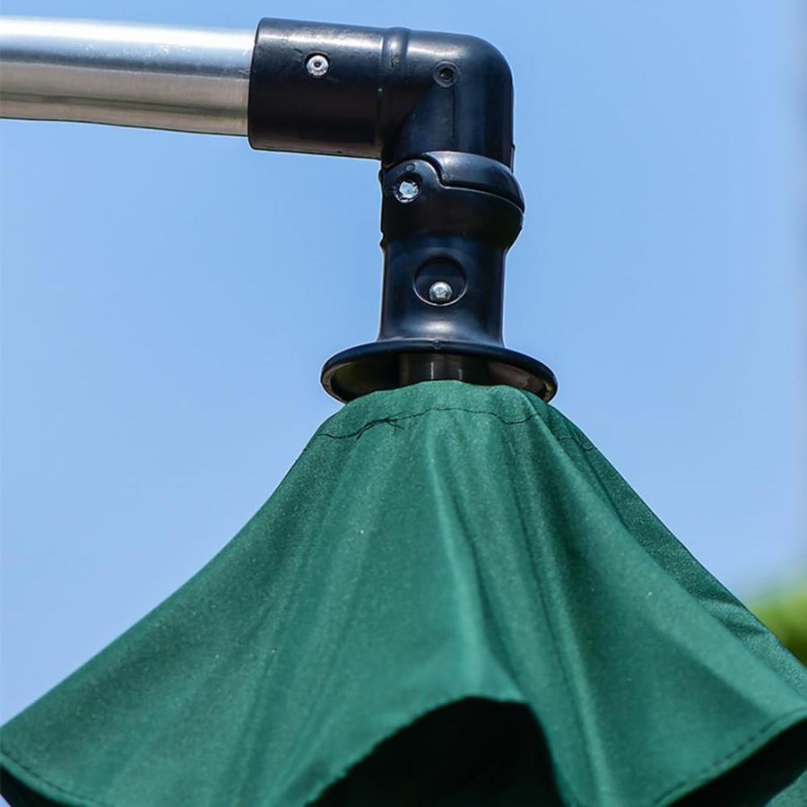  parasol umbrella cloth diameter 200cm/270cm/300cm waterproof for exchange umbrella cloth sunshade garden parasol for change cloth UV cut large umbrella cloth for exchange Sand ga-