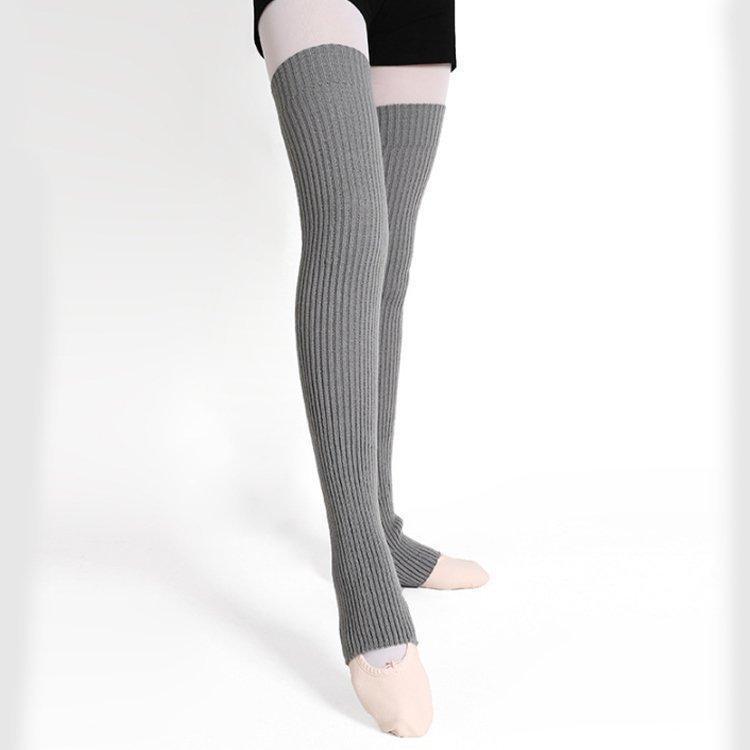  ballet leg warmers lady's long leg warmers 75cm 55cm length . socks sport ribbed autumn winter warm socks foot hippopotamus 