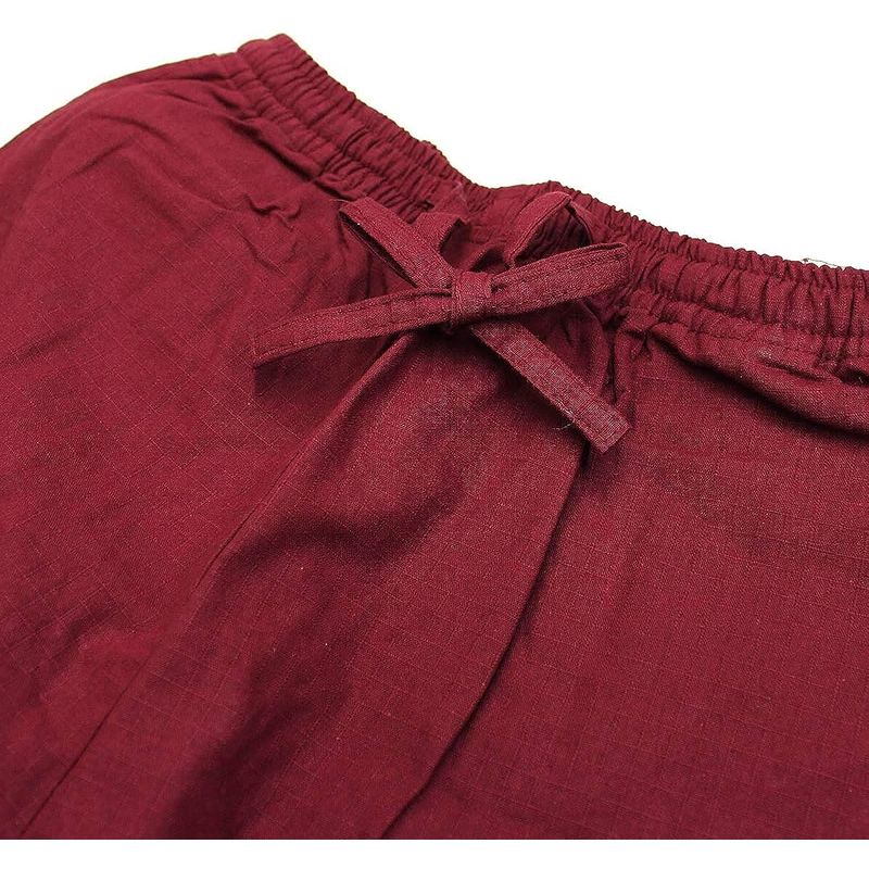  mermaid .... oo kini Samue woman cotton 100 plain lady's ..... woven M size 01 dark red 