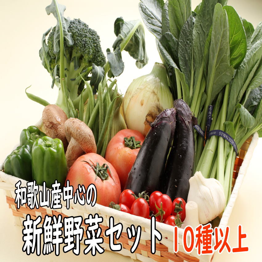  vegetable assortment fresh .. vegetable set 10 kind and more Wakayama production center free shipping 