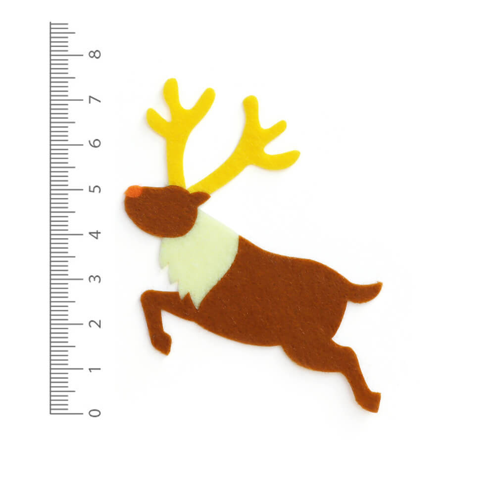 アイロン接着フェルトアップリケ トナカイ A 47 リバースプロダクツ Re Verse Products トヨクラタケル フエルト ワッペン かわいい 動物 B2481 7 やさしいおみせ Yahoo 店 通販 Yahoo ショッピング