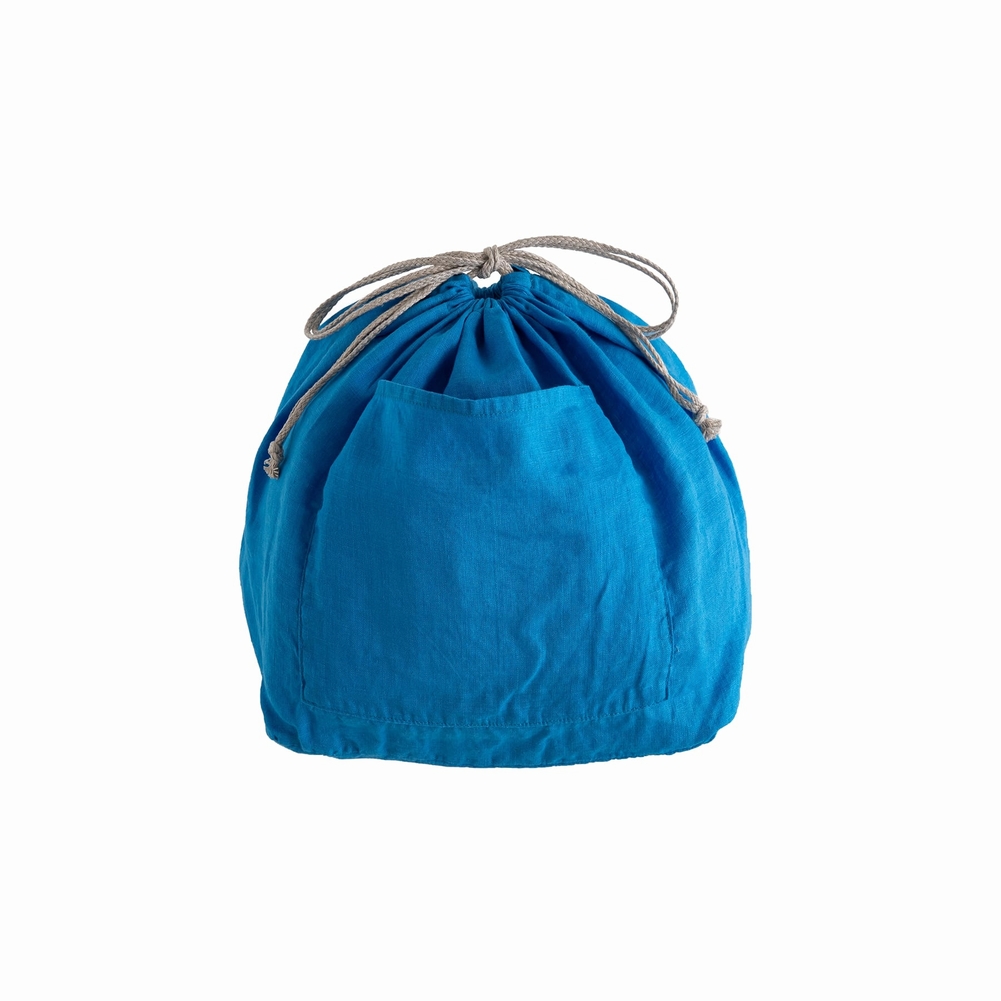 送料無料 リーノエリーナ インナーバッグ シュー ミノルカブルー C65s Lino E Lina 麻 リネン 52 30cm 巾着袋 収納袋 ポケット付き 洗濯可能 シンプル B2792 C65 やさしいおみせ Yahoo 店 通販 Yahoo ショッピング