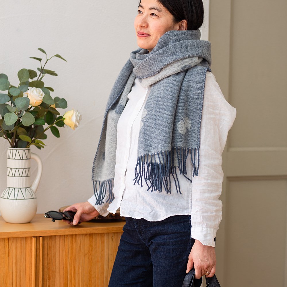 国内正規品】【国内正規品】KLIPPAN ミナペルホネン ストール CHOUCHO