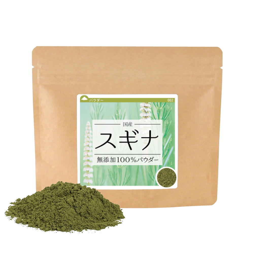 健康・野草茶センター スギナ 国産 無添加100%パウダー 50g × 1袋 健康茶の商品画像