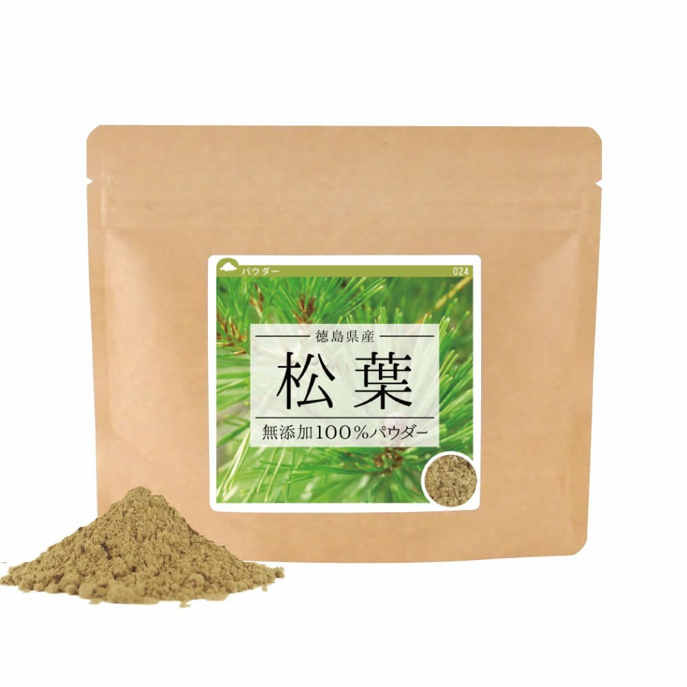  pine leaf ( Tokushima prefecture production ) no addition 100% powder 60g pine leaf tea pine. leaf tea powder Point ..