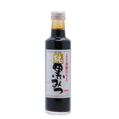  thank original black ..250ml SUNC dark molasses Okinawa prefecture production brown sugar use domestic production peace sweets topping black ...... free shipping 