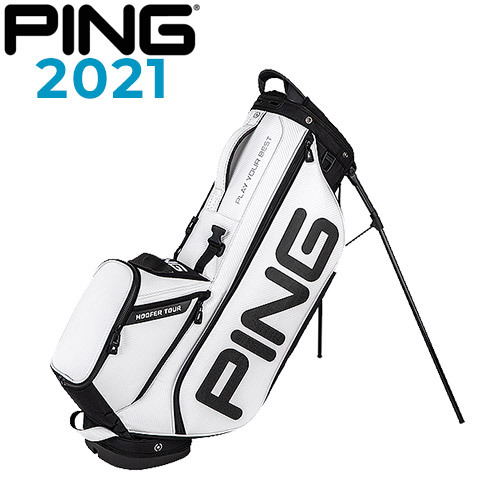 PING PING Hoofer Tour Stand bag 35171 （ホワイト/ブラック