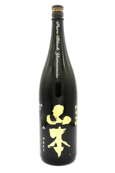 山本 純米吟醸 Pure Black 1800mlびん 1本の商品画像