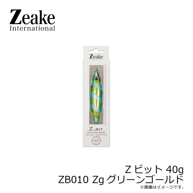 Zeake Zビット 40g ZB010 ZGグリーンゴールド メタルジグの商品画像