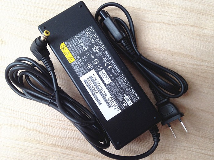 # б/у прекрасный товар # оригинальный Fujitsu Fujitsu FMV-AC323A FMV-AC323B AC адаптор 19V 5.27A